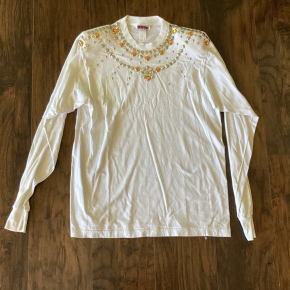 Long Sleeve Beaded Top - Picture 3 of 7